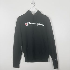 Small Black Champion Hoodie